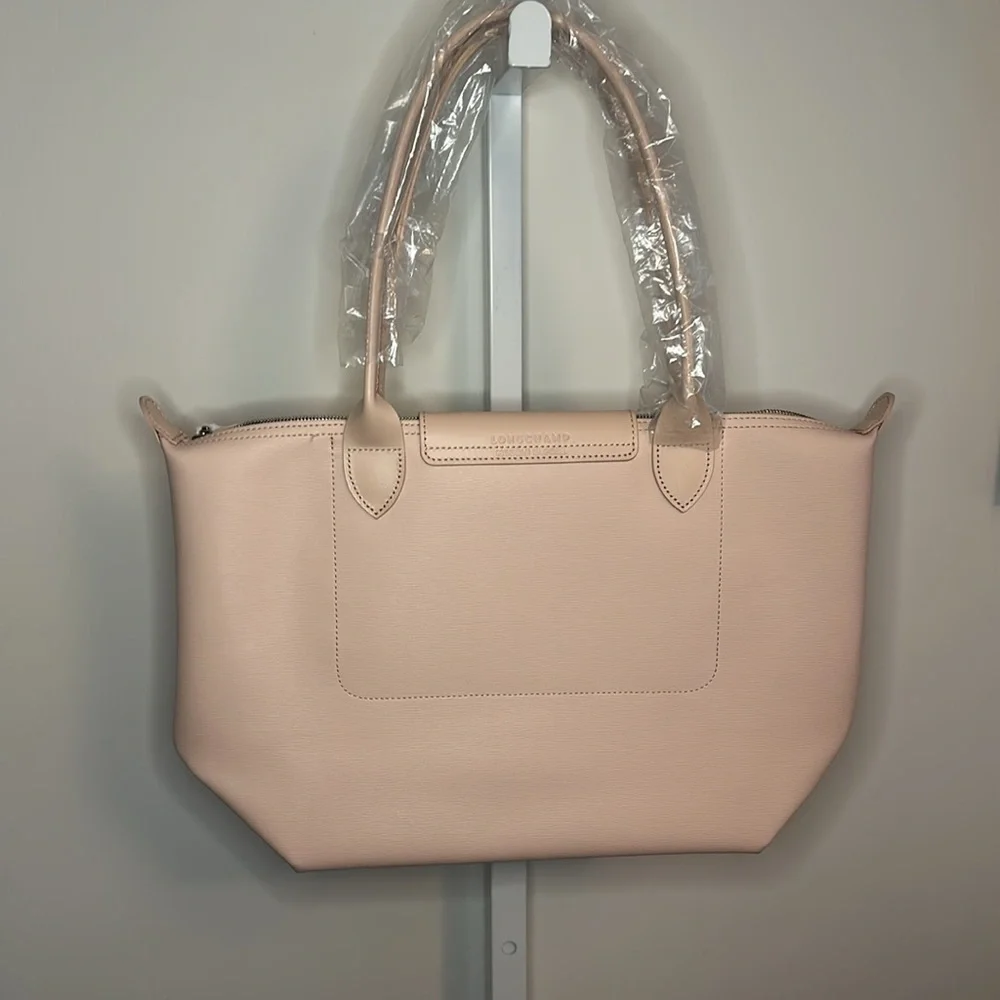 NWT Longchamp The City Tote Bag, Blush Pink - Picture 5 of 14